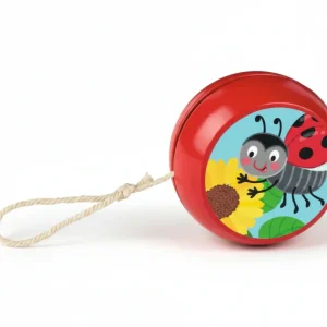 Yo-yo en bois Coccinelle